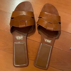 Zara flat sandals